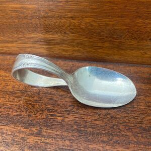 Rogers Bros 1847 Antique Sterling Silver Baby Spoon
